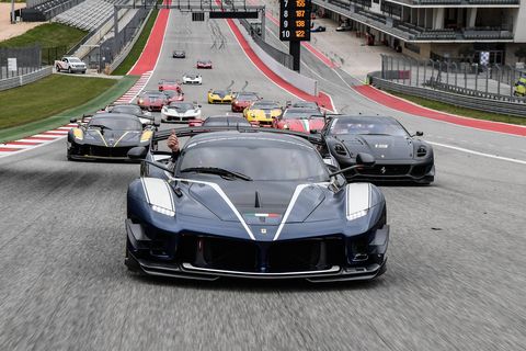 Ferrari's XX program is the longest-tenured of the hypercar track day specials. The latest FXX-K has over 1,000 hp on tap. The newly upgraded FXX-K Evo will be even quicker.