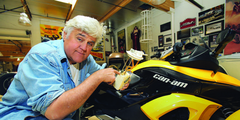 Leno suggests you actually check out what you put in your favorite ride.