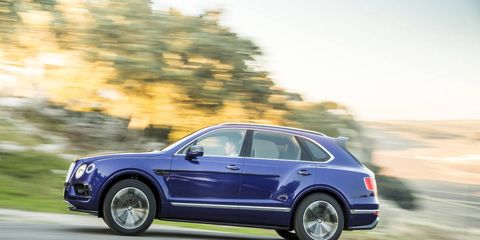 You won't be able to check out the Bentley Bentayga on the floor of the Paris motor show this year