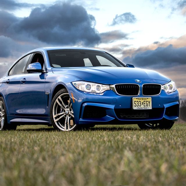 The 2015 BMW 428i Gran Coupe is based on the 3-series and 4-series platform, and features a liftback hatch.