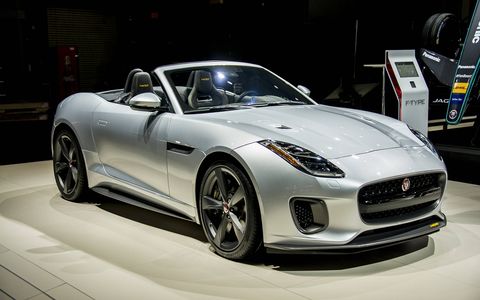 For one model year only Jaguar will offer a 400-hp version of the F-Type, powered by a 3.0-liter V6 dialed up from 380 hp.