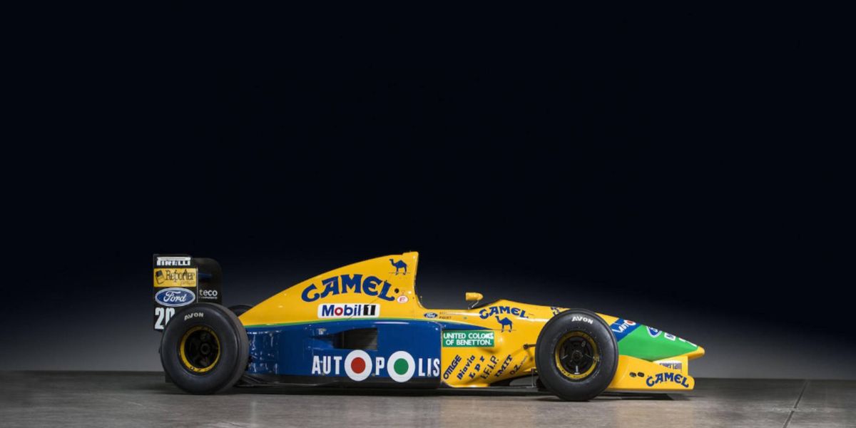 Ex-Michael Schumacher 1991 Benetton-Cosworth F1 car heads to auction