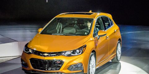 The Chevrolet Cruze hatch will go on sale in the U.S. as a 2017 model.