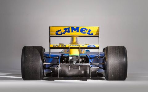 This 1991-1992 Benetton-Ford B191/191B Formula 1 car is headed to auction in Monaco.
