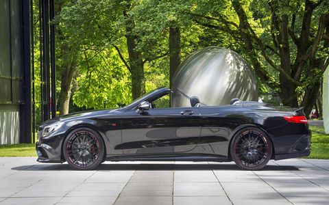 Brabus unveiled the 850 6.0 Biturbo Cabriolet atthe 24 Hours of Le Mans, but didn't let the cabrio participate in the actual race.