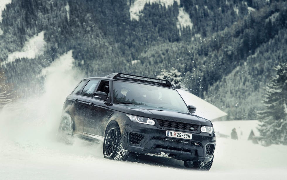 SPECTRE, the next James Bond film will feature a selection of Jags, Ranges and Land Rovers. SPECTRE, the next James Bond film will feature a selection of Jags, Ranges and Land Rovers.