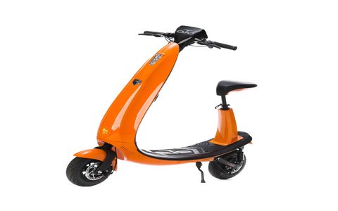 The OjO electric scooter is meant to fill the void between cheap collapsible Chinese-made Razor-type units and full-size electric motorcycles. Price is one cent under two grand.