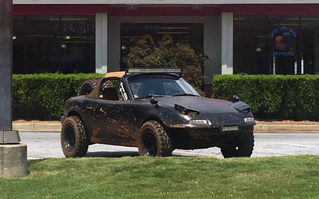 Dig this off-road-ready Mazda Miata