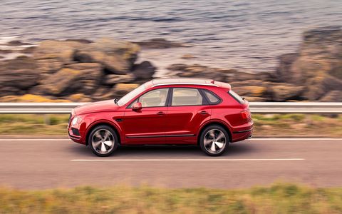 Bentley will add a twin-turbocharged 4.0-liter V8 to the Bentayga lineup across the globe, complementing the W12 gasoline and the V8 diesel versions.