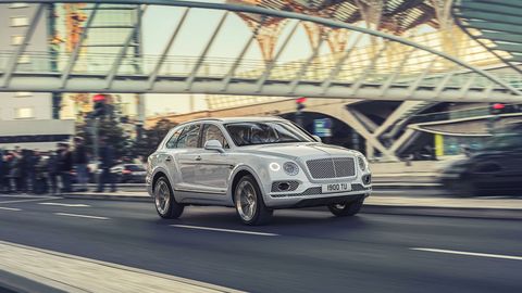The Bentley Bentayga hybrid debuted among the latest supercars at the 2018 Geneva motor show.