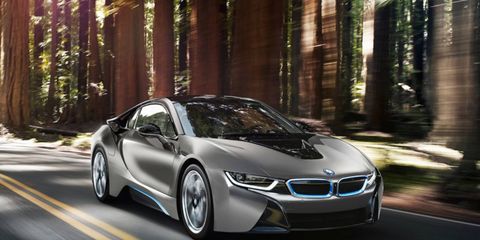 Just one example of the BMW i8 Concours d'Elegance edition has been created by BMW's Individual department.