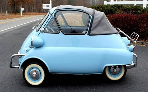 This 1957 BMW Isetta could be one of the biggest bargains at the Kissimmee auction.