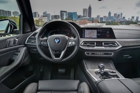 The 2019 BMW X5 gets iDrive 7, the seventh iteration of the company's infotainment system.