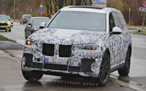 The seven-seater X7 is expected to debut in late 2018, and will be built in the U.S.