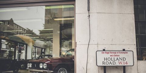 Like the company that occupies it, the Bristol Cars showroom, located on London's Kensington High Street, has seen its share of ups and downs. Take a look inside as the space -- and the automaker -- prepare for a second act.