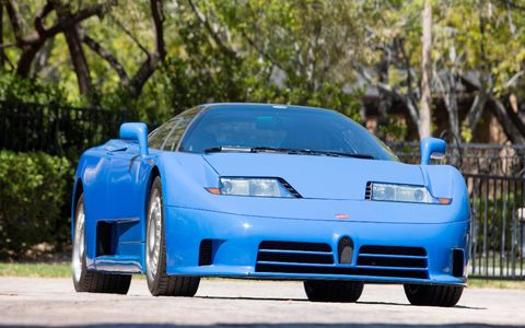This 1993 Bugatti EB 110 is one of just a few that have been imported into the U.S.