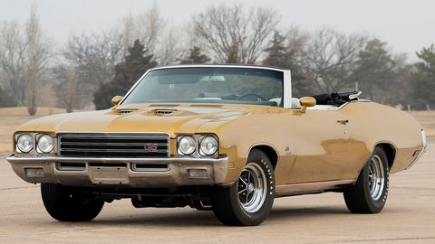 Buick built just 81 Stage 1 GS convertibles in 1971.