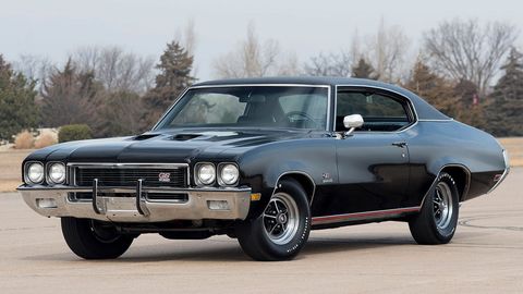 This 1972 Buick GS Stage 1 gets an automatic trans, Positraction rear end and a 455 V8.