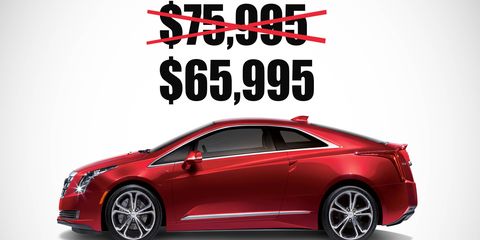 Dealers have been slashing prices on 2015 model year ELRs amid slow sales of the luxury coupe.