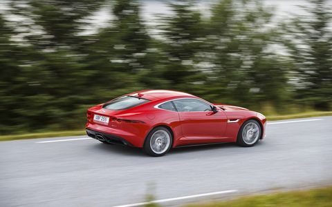 The mighty Jaguar F-Type already comes in V6 and V8 configurations but starting later this year Jag will offer a 296-hp turbocharged four-cylinder in the mix. And guess what? It works perfectly well in the all-aluminum sports car. Prices start at $60,895.