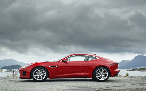 The mighty Jaguar F-Type already comes in V6 and V8 configurations but starting later this year Jag will offer a 296-hp turbocharged four-cylinder in the mix. And guess what? It works perfectly well in the all-aluminum sports car. Prices start at $60,895.