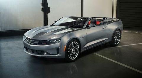 The 2019 Chevrolet Camaro debuted at ahead of a dealer conference in Las Vegas.