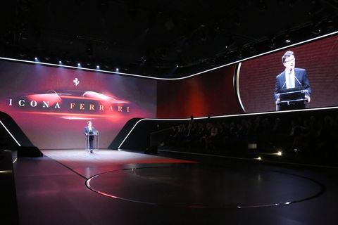 Ferrari revealed the new Monza SP1 and SP2 at an event at the company's factory in Maranello, Italy.