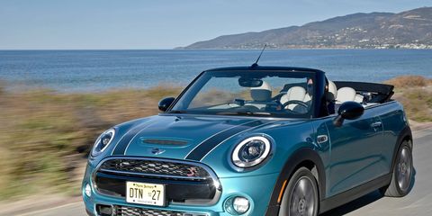One more reason to love Minis: the new Mini Cooper S Convertible, coming to showrooms in March.