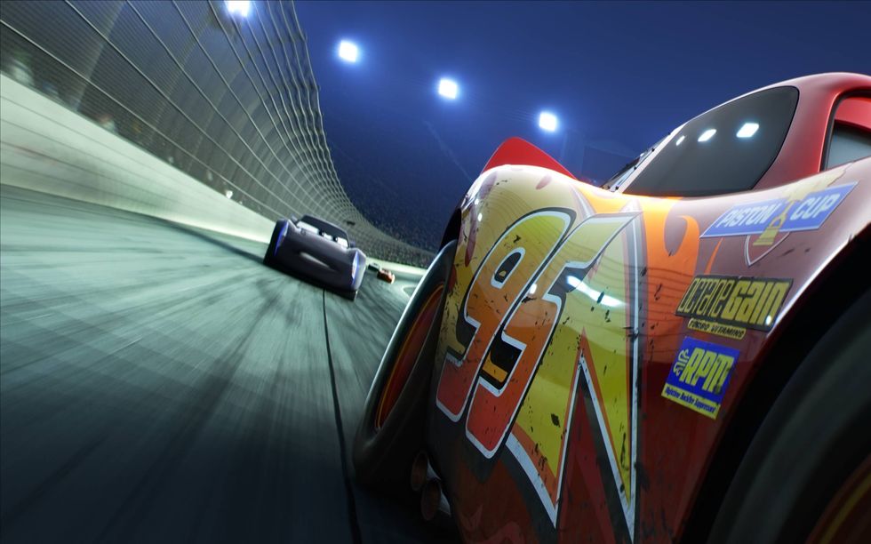 Cars The King Crash, Pixar Cars, Remake