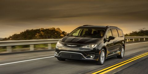 The 2017 Chrysler Pacifica minivan replaces the Town & Country and, eventually, the Dodge Grand Caravan in Chrysler's lineup.
