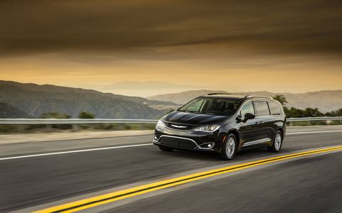 The 2017 Chrysler Pacifica minivan replaces the Town & Country and, eventually, the Dodge Grand Caravan in Chrysler's lineup.
