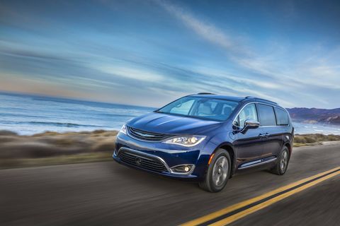 The 2018 Chrysler Pacifica Hybrid gets 84 mpge.