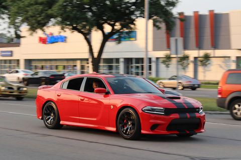 Hellcat at the 2018 Woodward Dream Cruise