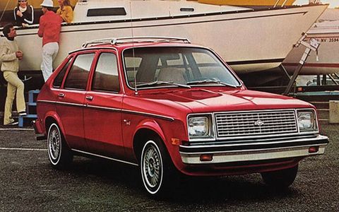the poor chevette was also given diesels though the gas model achieved good enough economy figures just by itself