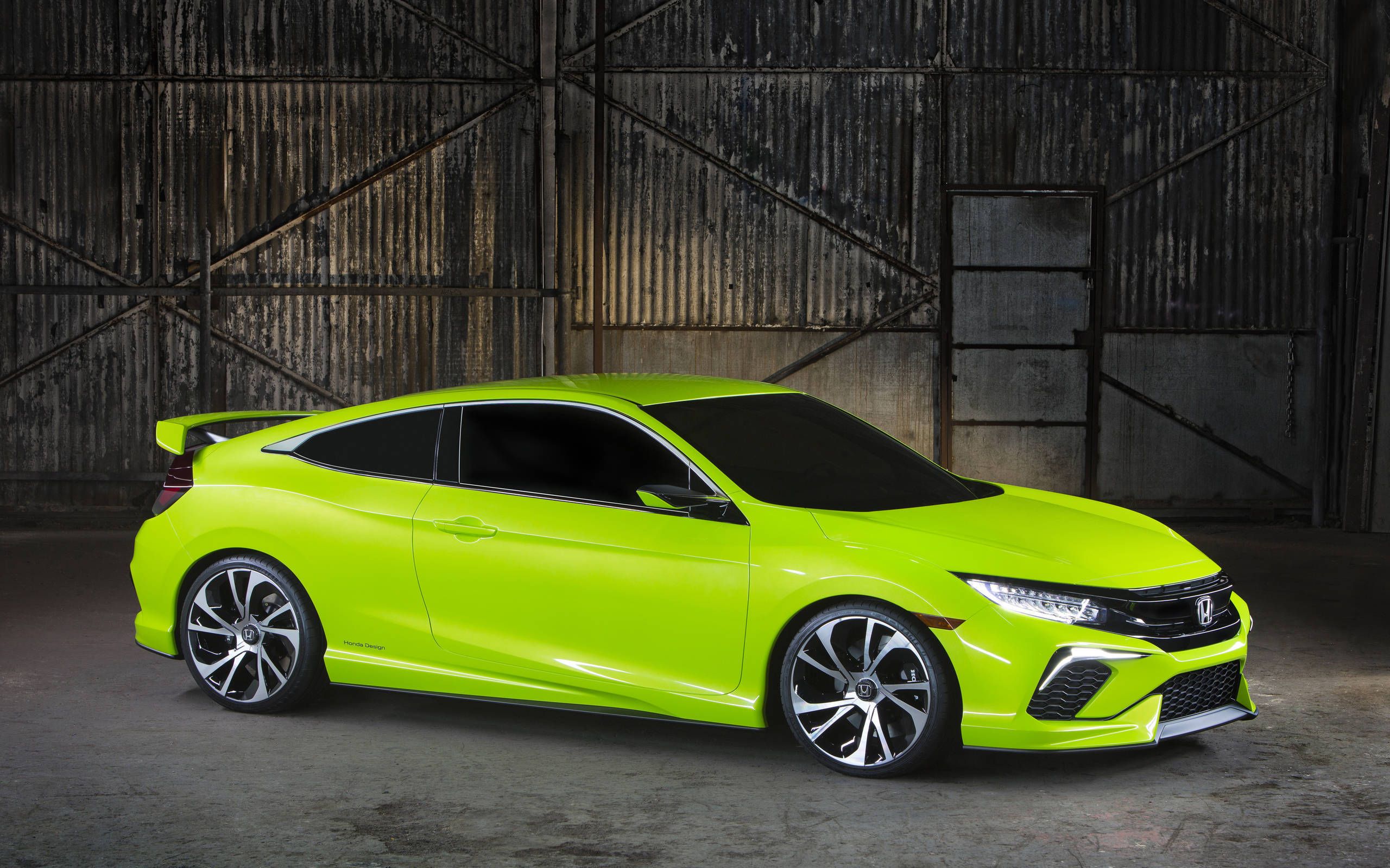 Lime-green Honda is the talk of the NY auto show