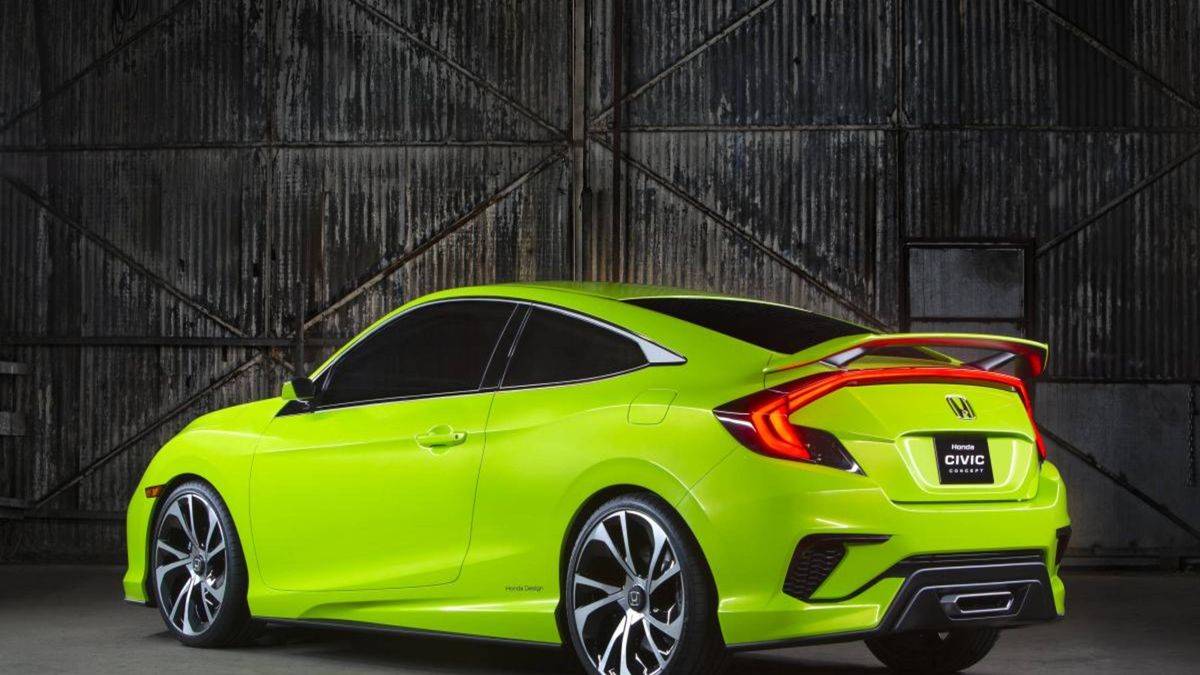 Geurig duidelijkheid bed Tenth-generation Honda Civic coupe to debut at LA Auto Show