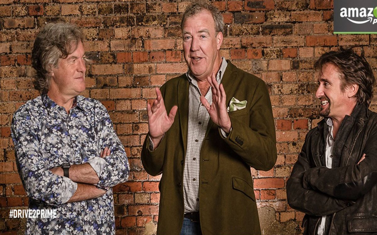 Forudsætning frokost Tropisk Top Gear' stars Clarkson, Hammond and May coming to Amazon Prime