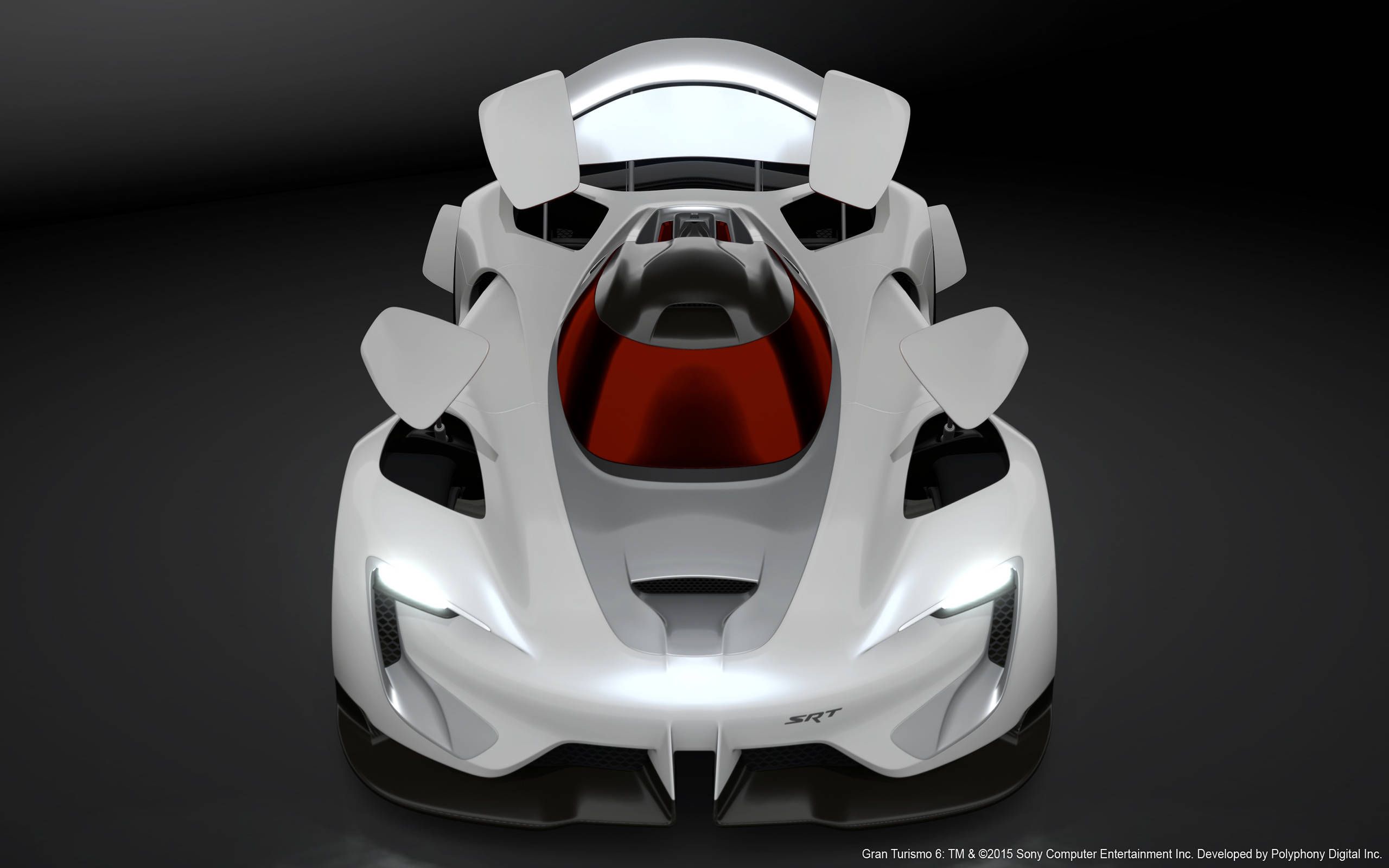 SRT Tomahawk Vision Gran Turismo concept is a little bit Viper a lot of high G insanity