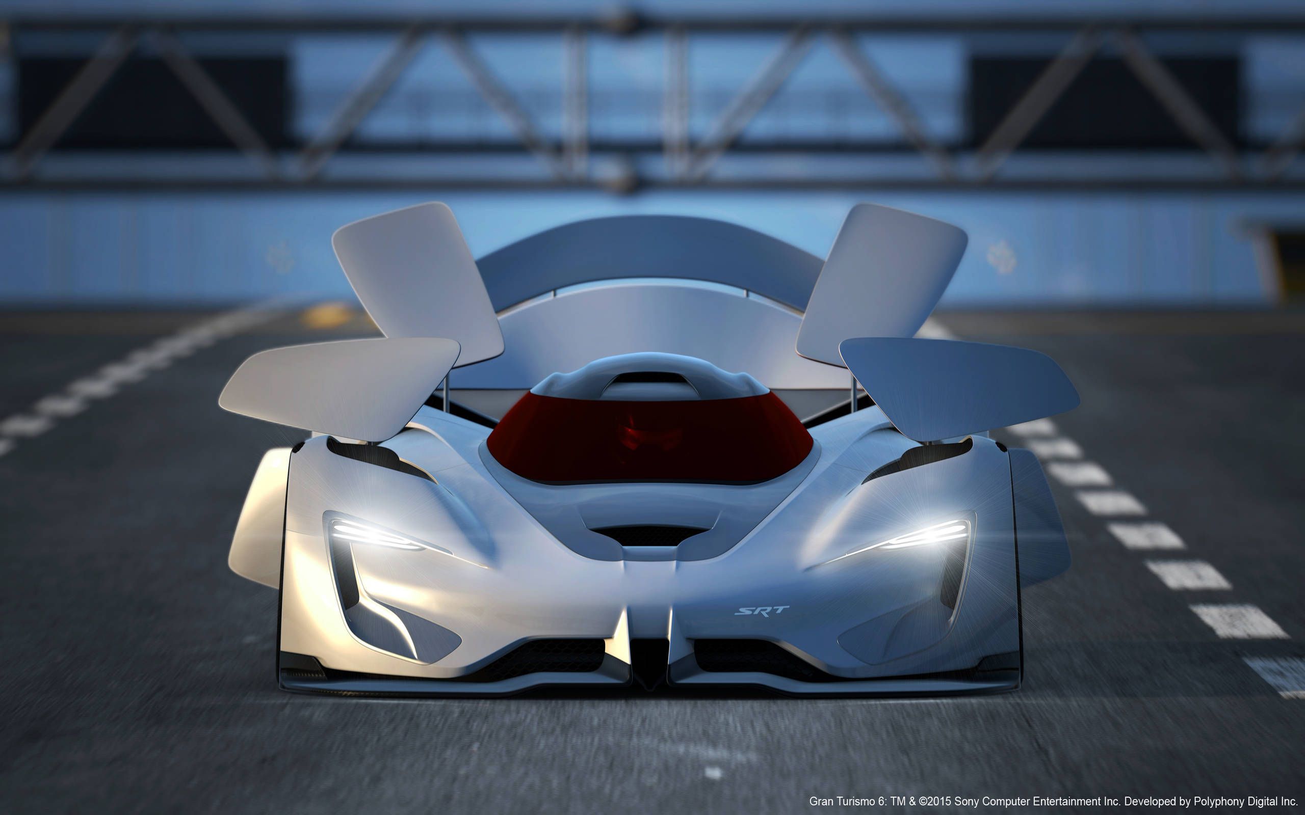SRT Tomahawk Vision Gran Turismo concept is a little bit Viper, a lot