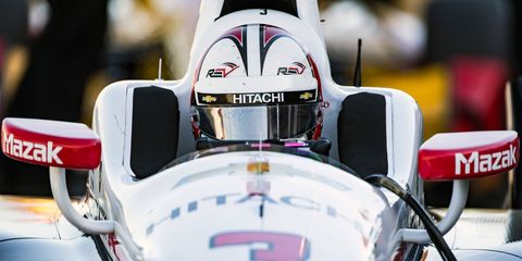 Helio Castroneves will be in a sports car race for the first time in nearly a decade next month at Road Atlanta.