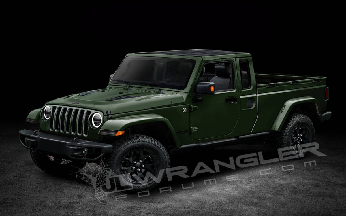 Gallery: Here are your Jeep Wrangler pickup renderings