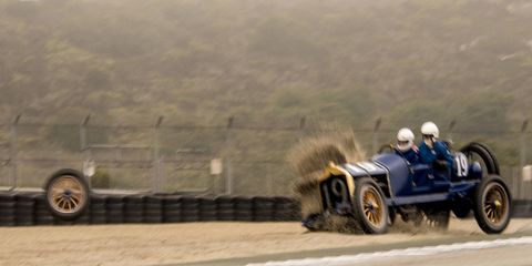 Pre-war cars kick off nine hours of vintage racing at Mazda Raceway Laguna Seca.