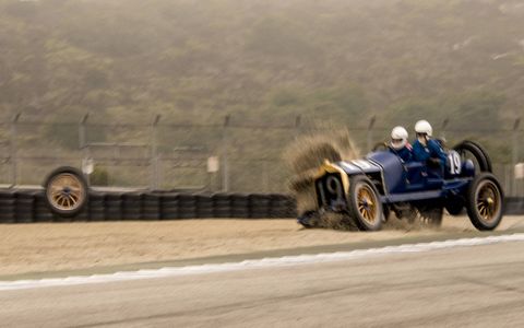 Pre-war cars kick off nine hours of vintage racing at Mazda Raceway Laguna Seca.