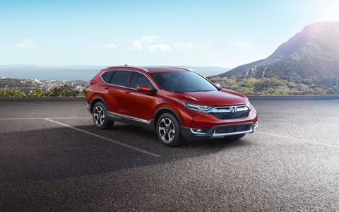 The redesigned 2017 Honda CR-V crossover is now available with a turbocharged engine and quieter interior.
