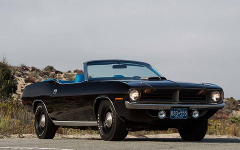This 'Cuda convertible will probably be one of the biggest sellers at this year's auction.