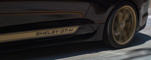The 2019 Shelby GT gets the Mustang Bullitt's upgraded V8 making 480 hp.