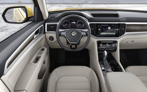 The 2018 VW Atlas 3-row SUV