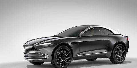 Would you buy an electric Aston Martin? What if it was a crossover? And what it it was built in the United States?