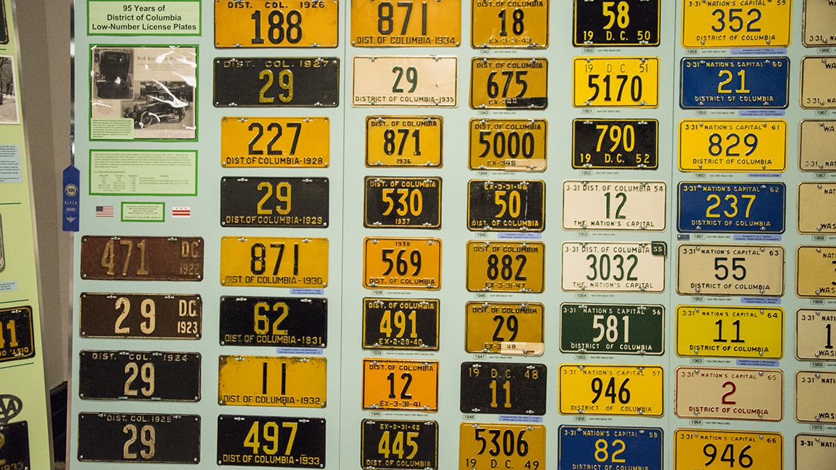 Popular Antique car tag values with Original Part