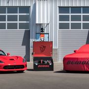 Barrett-Jackson will sell the 2018 Demon and 2017 Viper as a pair later in June.